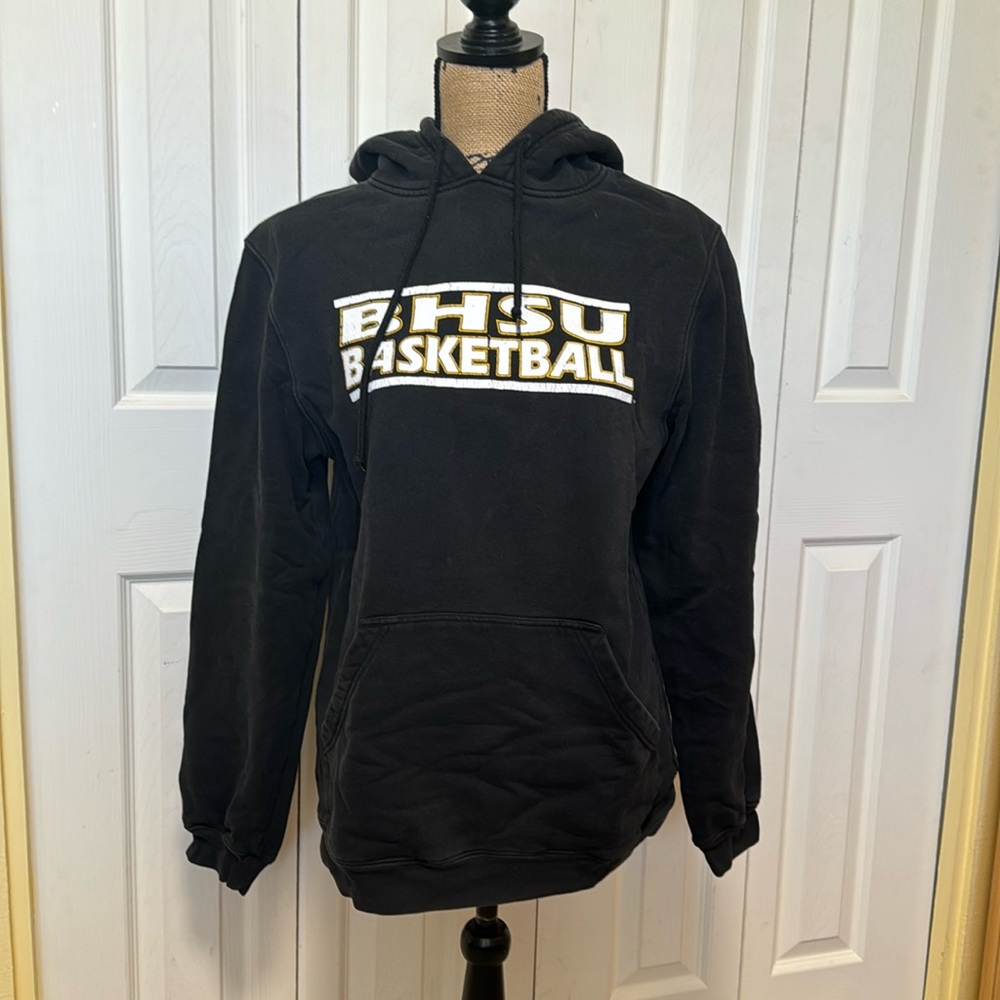 Black BHSU adidas Basketball hooded sweatshirt